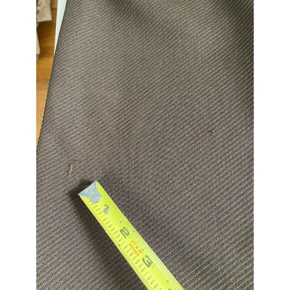 Vintage David Crystal Fashion Brown Short Sleeve Dress Size S 1960s Polyester - Picture 12 of 12